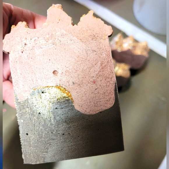 2 Handmade soap salted caramel flappe heavy scented large handmade soap… - Picture 1 of 9